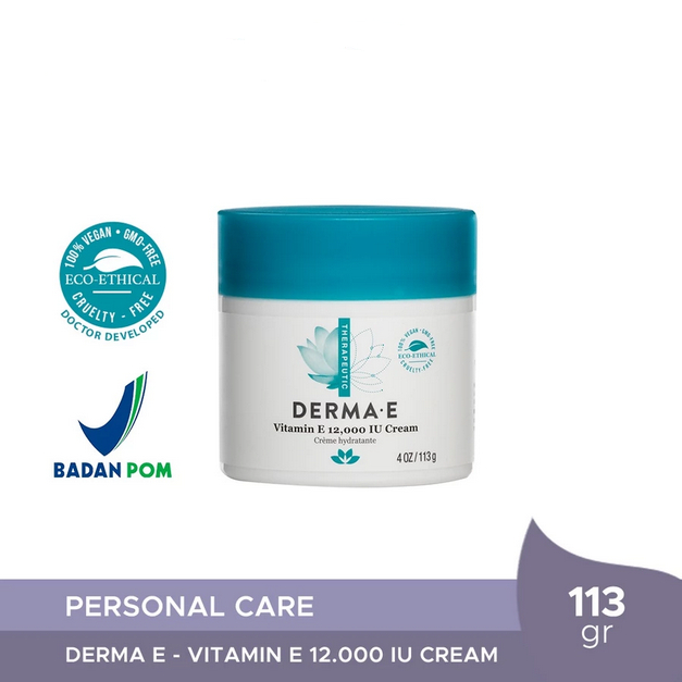 Derma-e Vitamin E 12.000IU cream -Dermae Vitamin E Cream - Derma'e