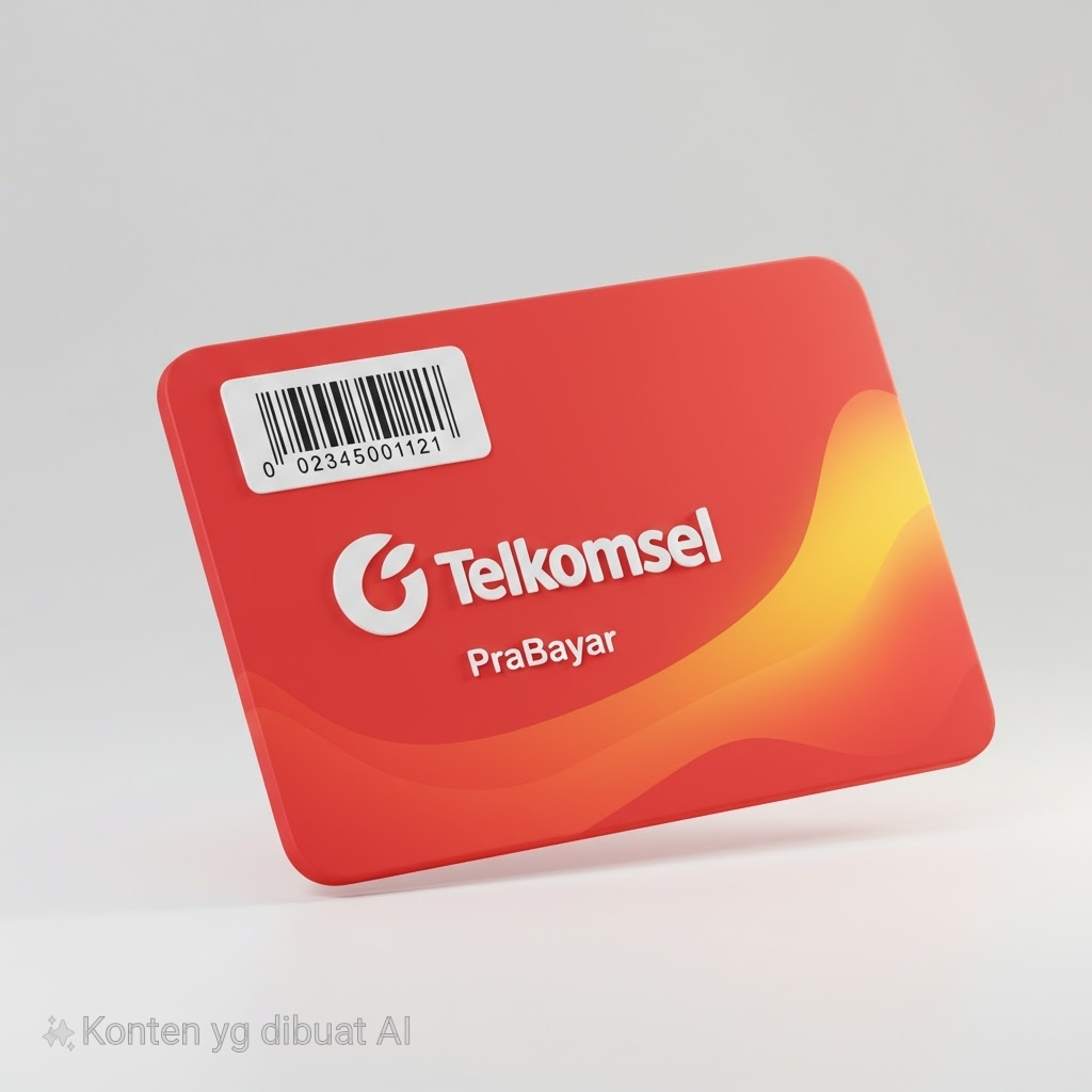 Kartu Perdana Telkomsel prabayar kuota 3gb(exp 2027) (SEGEL)