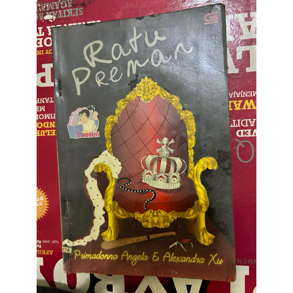 novel primadonna angela: resep cherry, big brother complex,query pita, quarter life fear, ratu prema