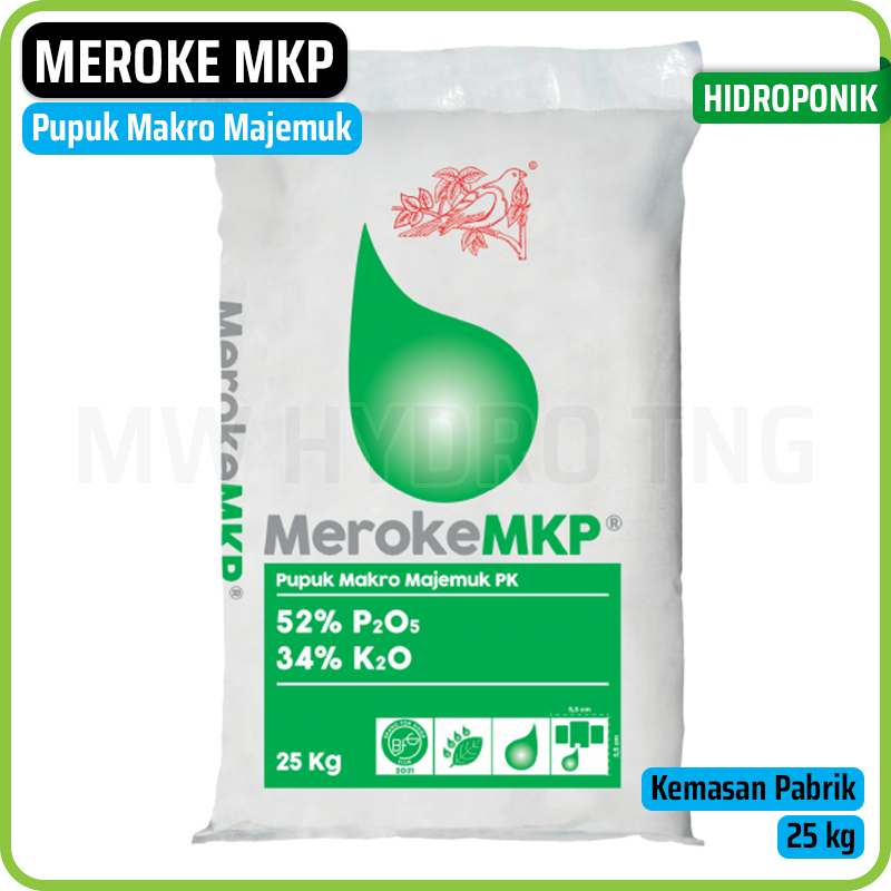 Meroke MKP 25 kg - Pupuk Mono Kalium Phosphate Hidroponik Grade