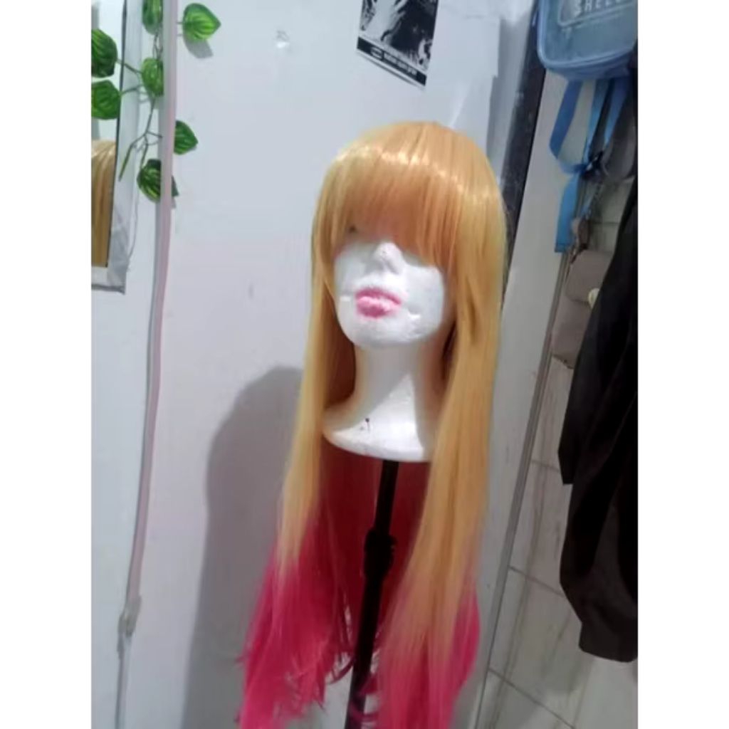 Preloved Cosplay Wig Panjang Marin Kitagawa My Dressup Darling Anime Sono Bisque Doll wa Koi wo suru