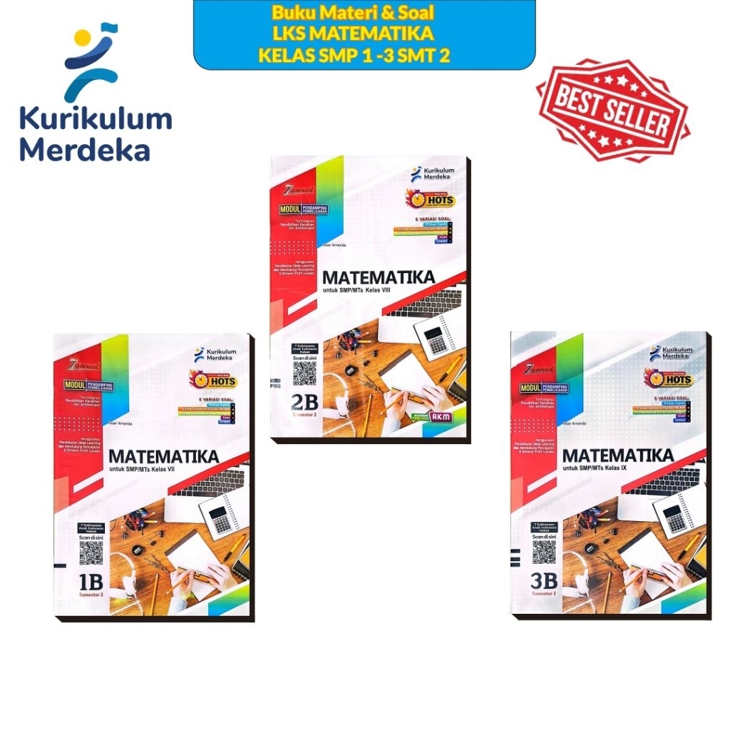 LKS ZAMRUD MATEMATIKA Kelas 7 - 9 SMP KURIKULUM MERDEKA
