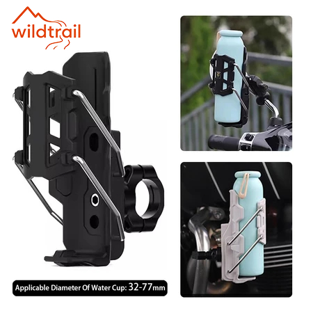 Bottle Holder Motor Tempat Botol Minum Spion Motor Aksesoris Sepeda Motor / Holder Botol Minum Motor