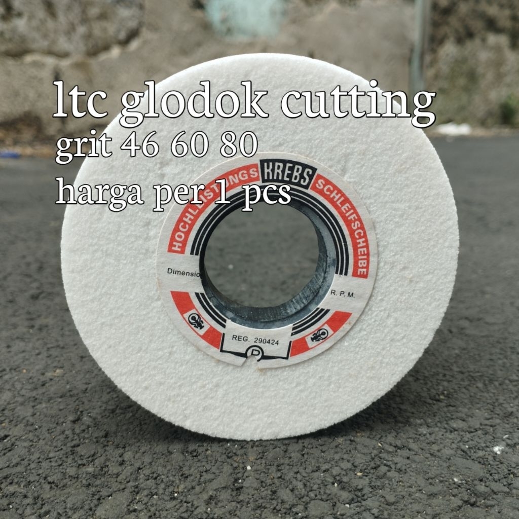 krebs batu gerinda duduk 4 inch 100 x 50 x 31.75 grit 46 60 80 grinding cup  wheel krebs