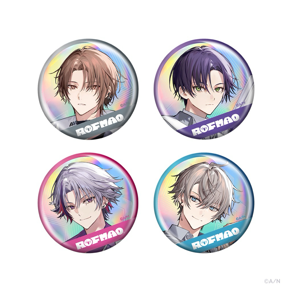 [PO] ROF-MAO 2nd Anniversary Hologram Can Badge