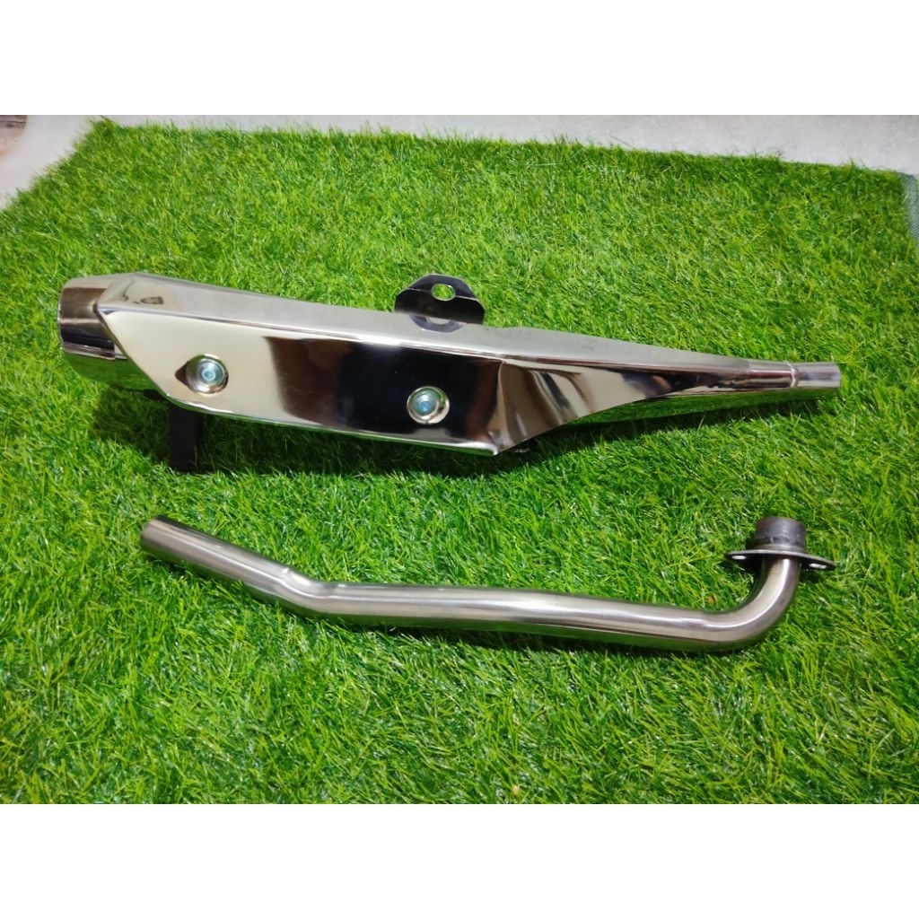 knalpot standar racing Supra 125fi suara ngebas adem