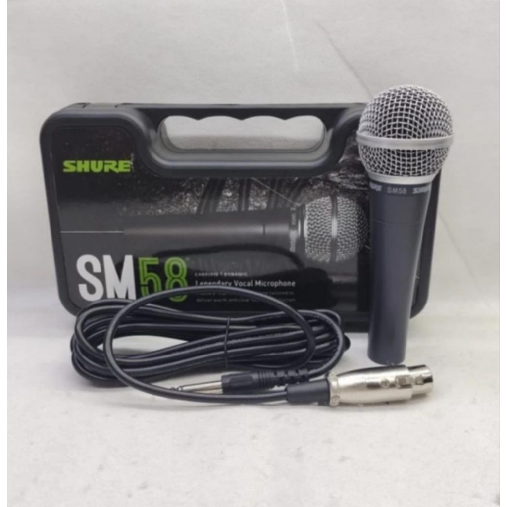 Mic Shure SM mic kabel SM 58 Koper