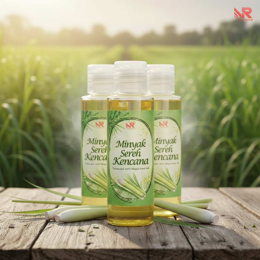 Minyak Sereh Kencana Murni 100% Fliptop 100ml