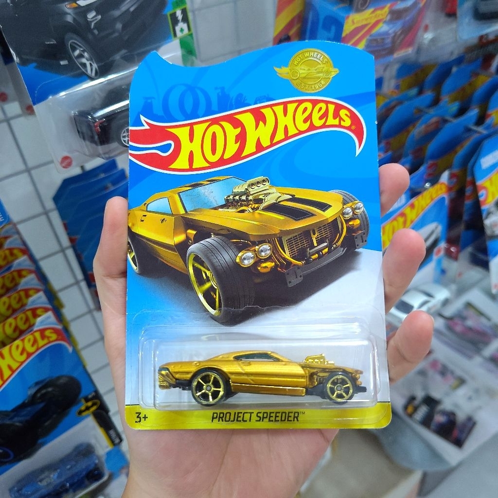 Hot Wheels - Project Speeder Gold - Hotwheels Original Mattel