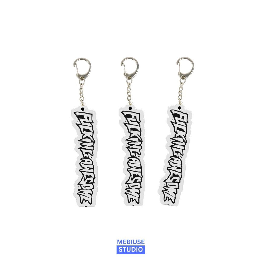 KEYCHAIN FUCKING AWESOME | gantungan kunci Fa | Ganci fucking Awesome