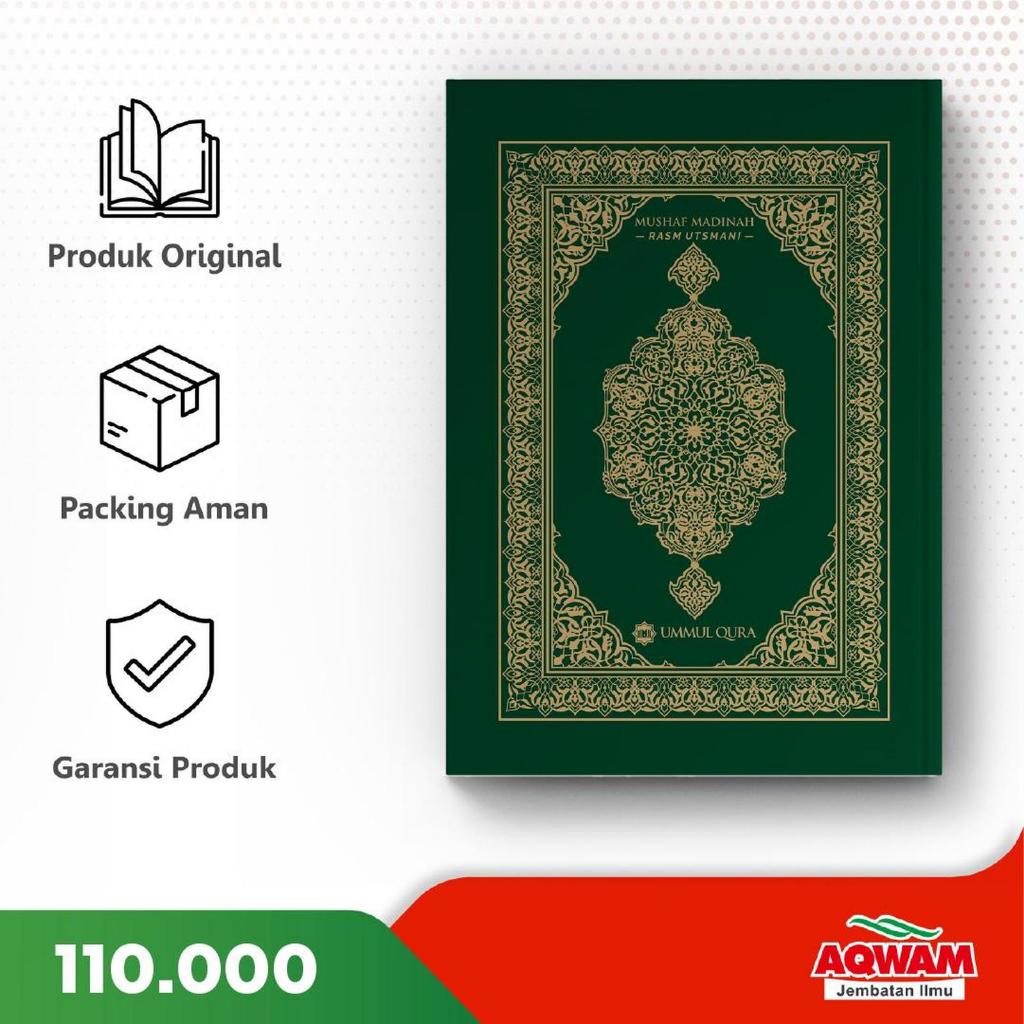 Al-quran Rasm Utsmani A5 Mushaf Madinah Ummul Qura Alquran Rasm Utsmani Madinah