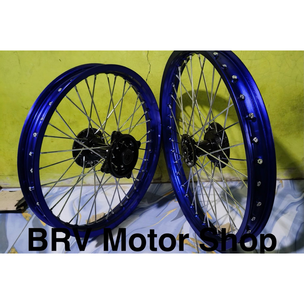 Velg Klx150 Ring 16-17 Dan 17-19  Velg Trail Ring 16-17 Dan 17-19 Tromol Ori Klx