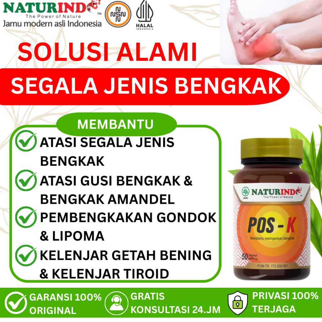 Naturindo  Obat Herbal POS - K Perawatan  Bengkak