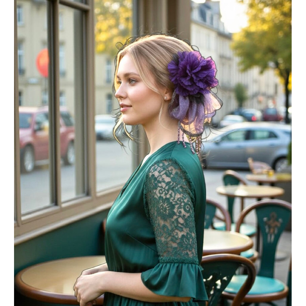 Jepit Rambut Bunga/Jepit Rambut Korea