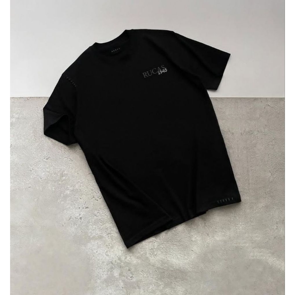 Rucas Streetwear Futurist T-shirt Pria black
