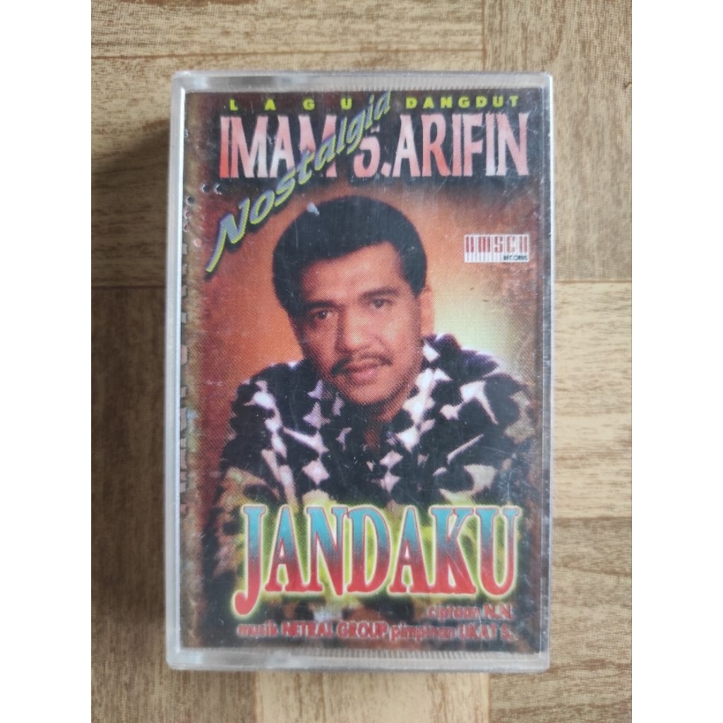 kaset pita lagu dangdut nostalgia IMAM S ARIFIN "janda ku"