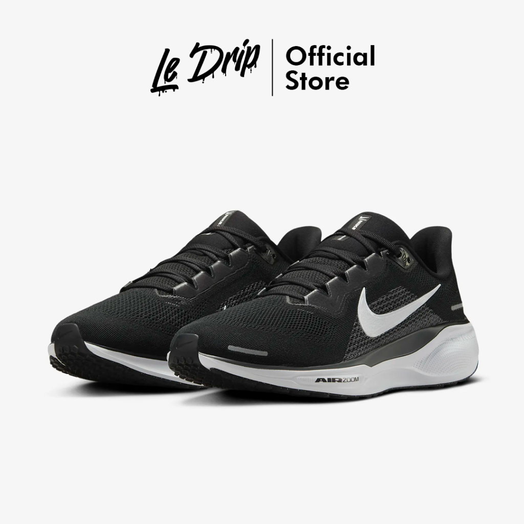 Sepatu Nike Air Zoom Pegasus 41 Blackwhite Black White Sneakers Authentic