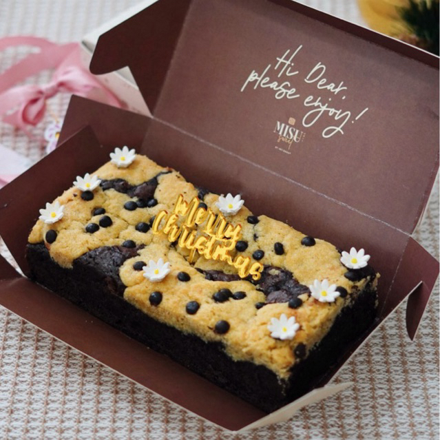 Misu Sweet - Gift Set Brookies / Brownies cookies / Hampers Christmas Surabaya / Hampers Natal Surab