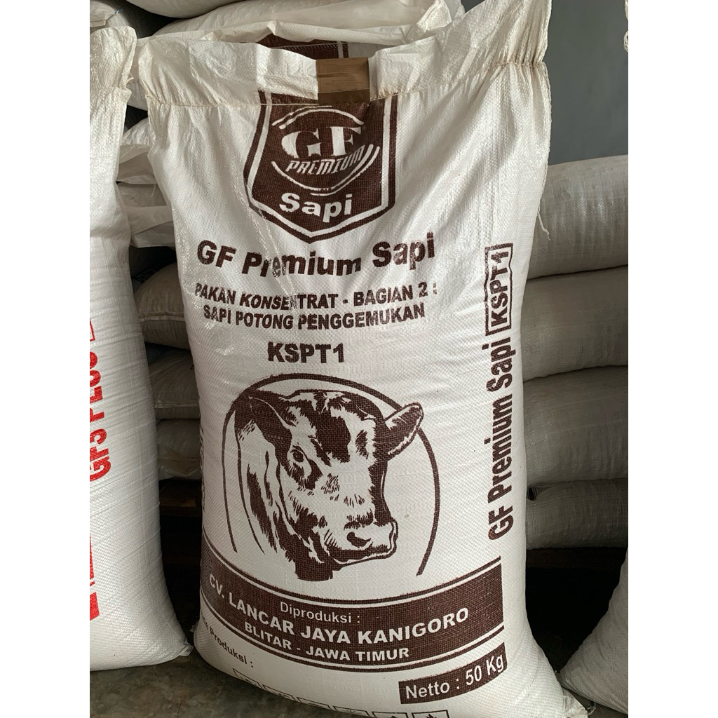 (ORIGINAL) GF PREMIUM Konsentrat sapi penggemukan 1 zak 50kg
