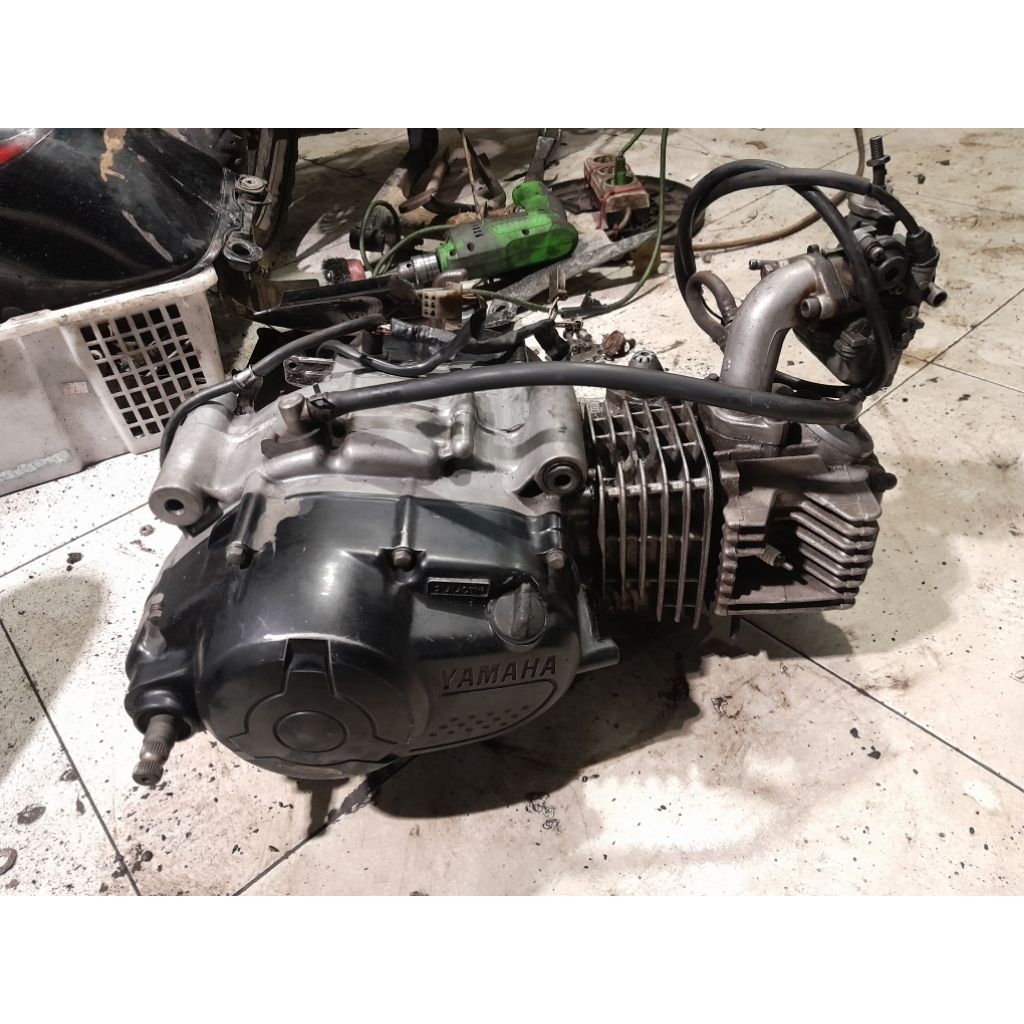 MESIN JUPITER Z 5TP ORIGINAL bekas second ( copotan motor )