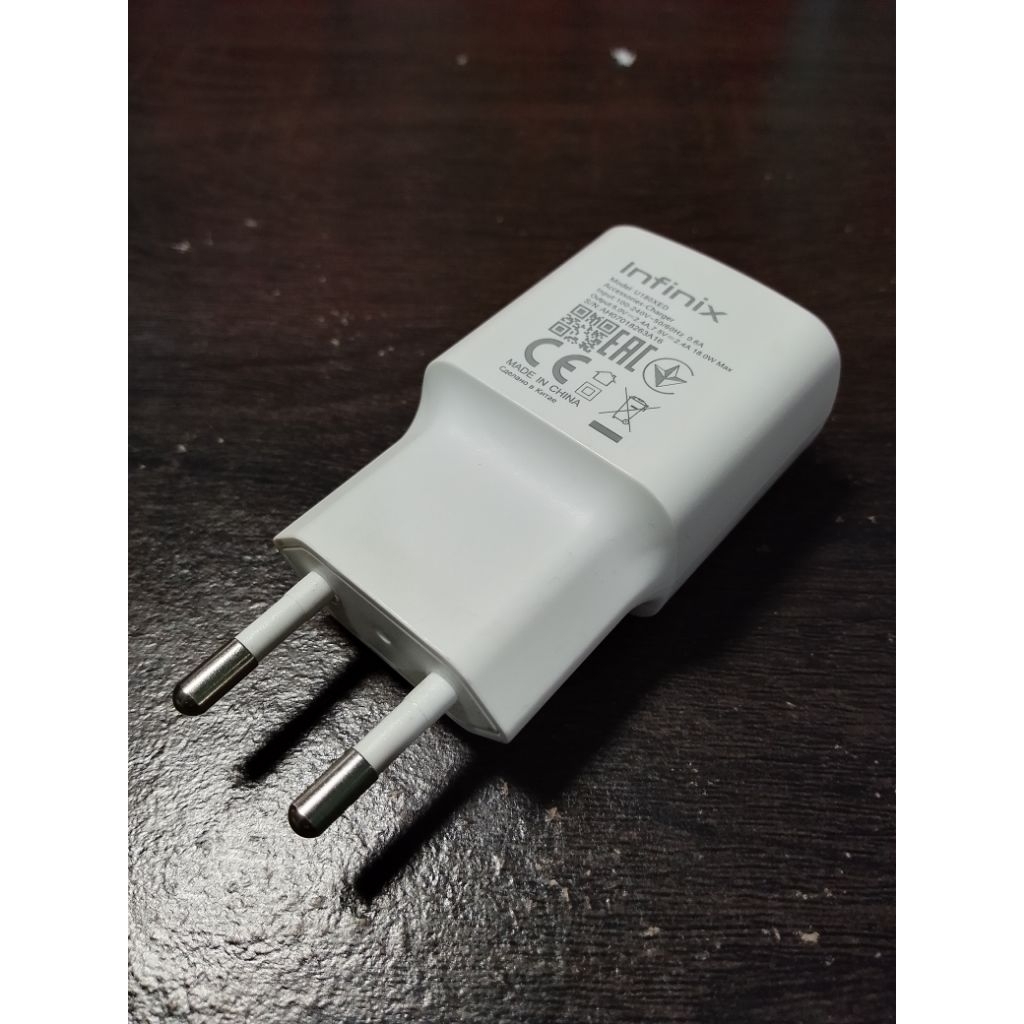 charger infinix 18 watt type c autentic