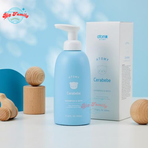ATOMY CERABEBE SHAMPOO & BATH | Sampo & sabun Mandi Atomy Cerabebe