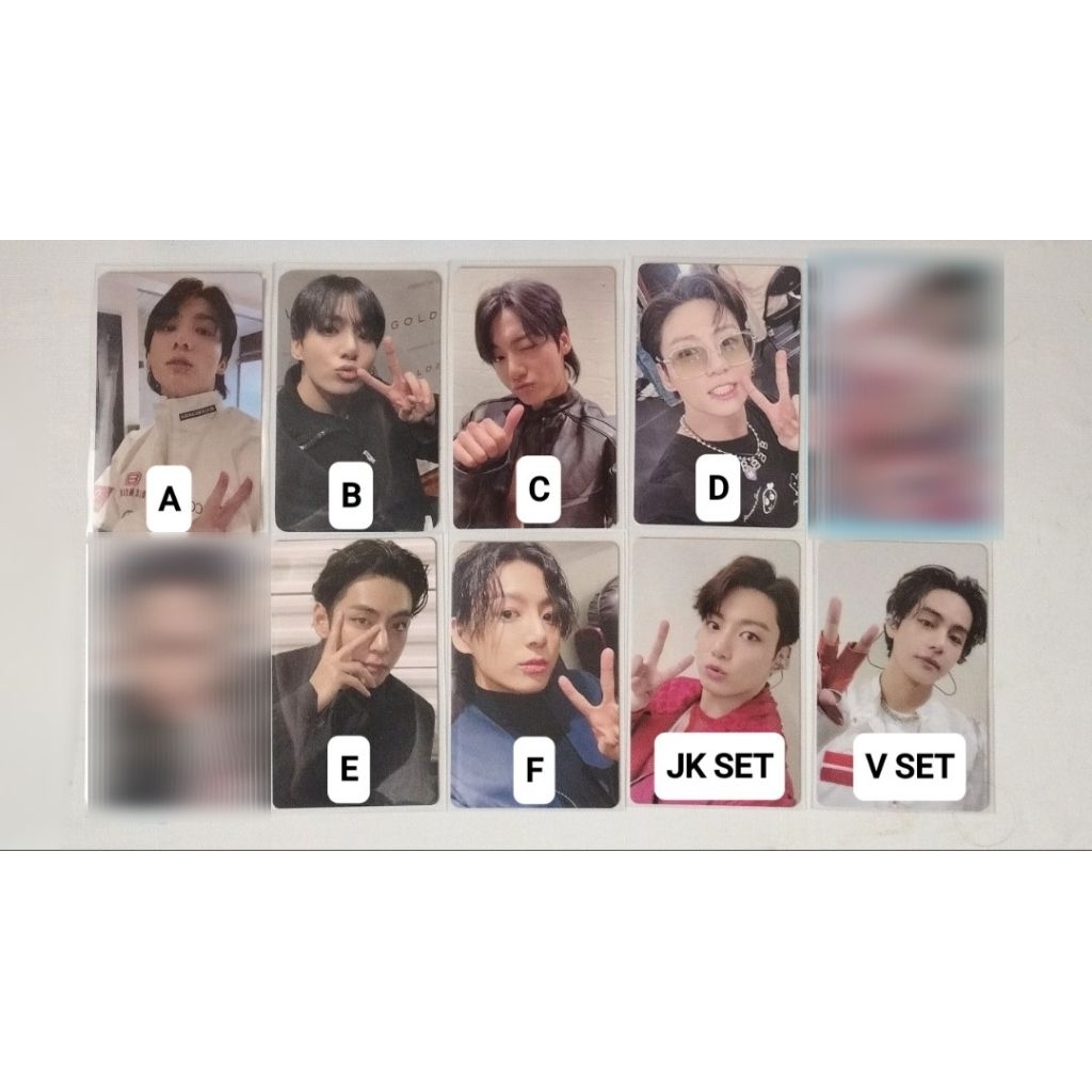 BTS JUNGKOOK GOLDEN LUCKY DRAW PTD PHOTOCARD OFFICIAL