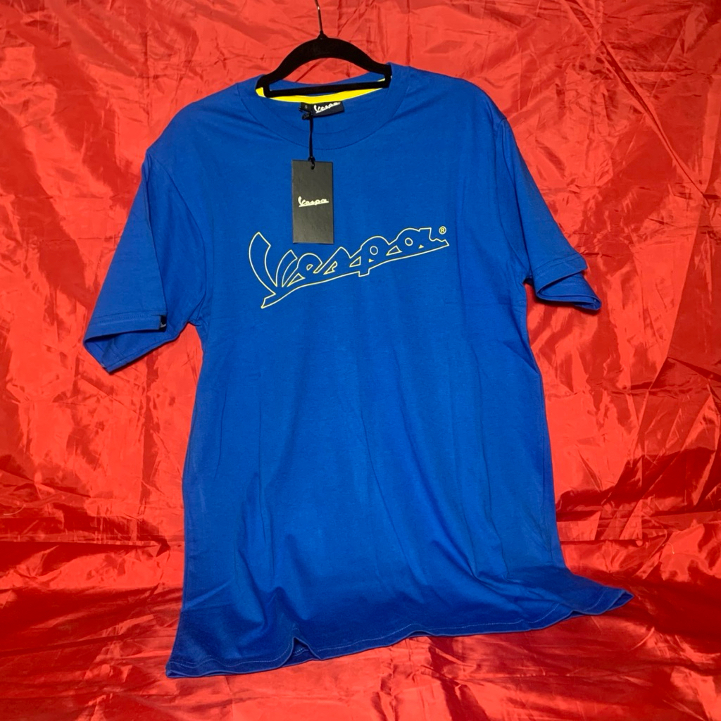 kaos original vespa blue