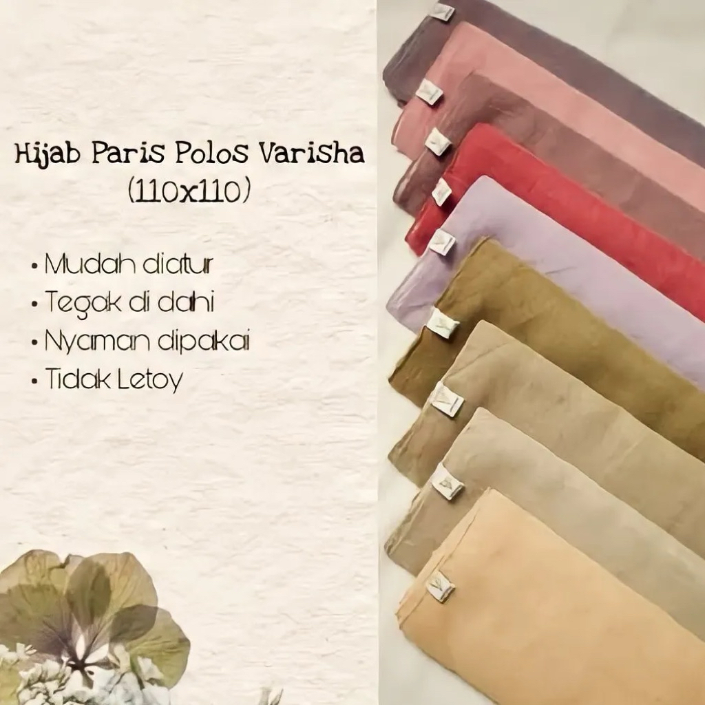 JILBAB PARIS VARISHA 16.000 bisa via request qris dan transfer PEKANBARU
