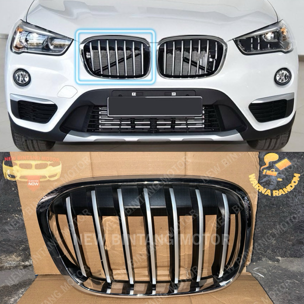 Grill bumper kanan BMW X1 F48 2015 2018 original
