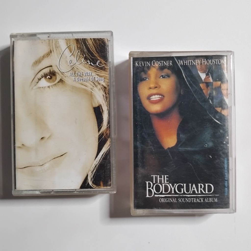 Paket Kaset Pita Whitney Houston Celine Dion Mariah Carey Paula Abdul jennifer Lopez Christina Aguil