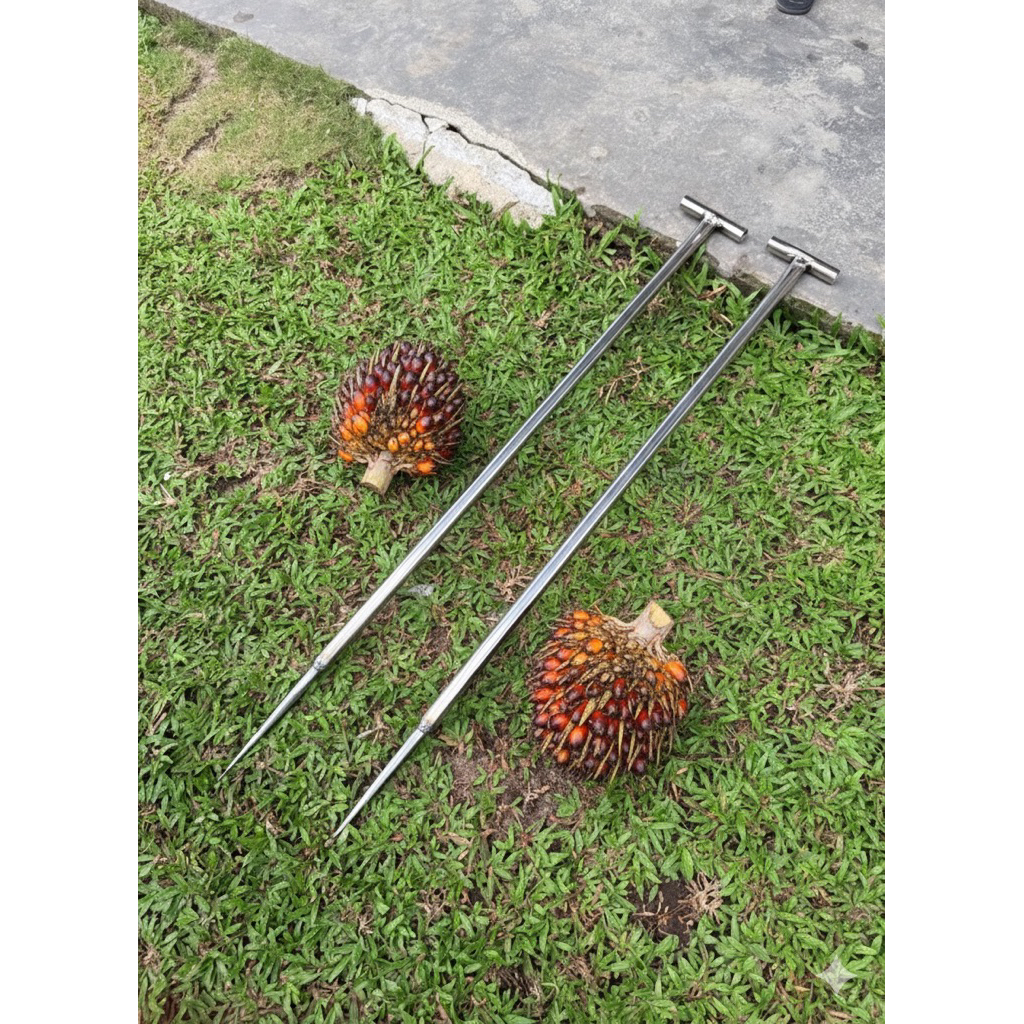 TOJOK SAWIT STAINLESS SPP 777 UKURAN 110CM ALAT PENGANGKUT SAWIT