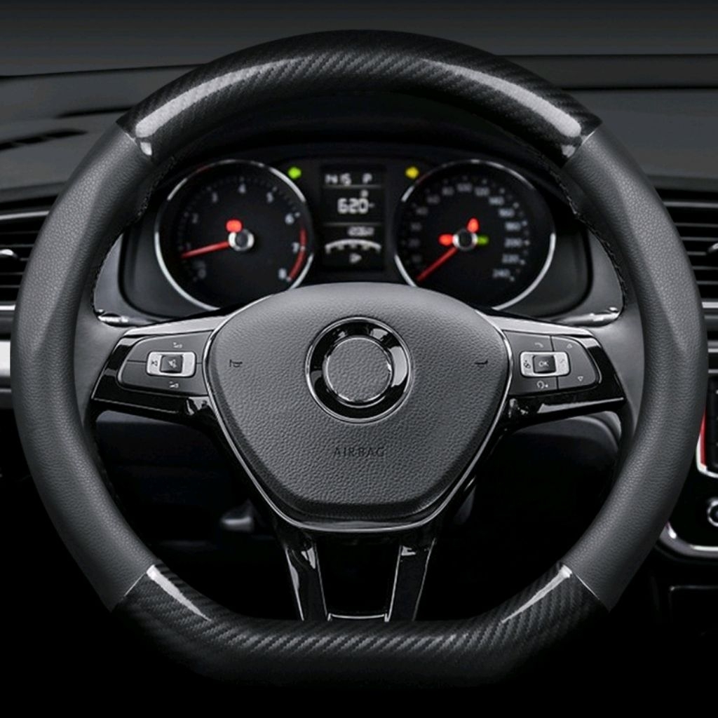 Cover Setir Sarung Stir D Shap  Suzuki All New Ertiga, XL7 Carbon Flat Bawah Datar