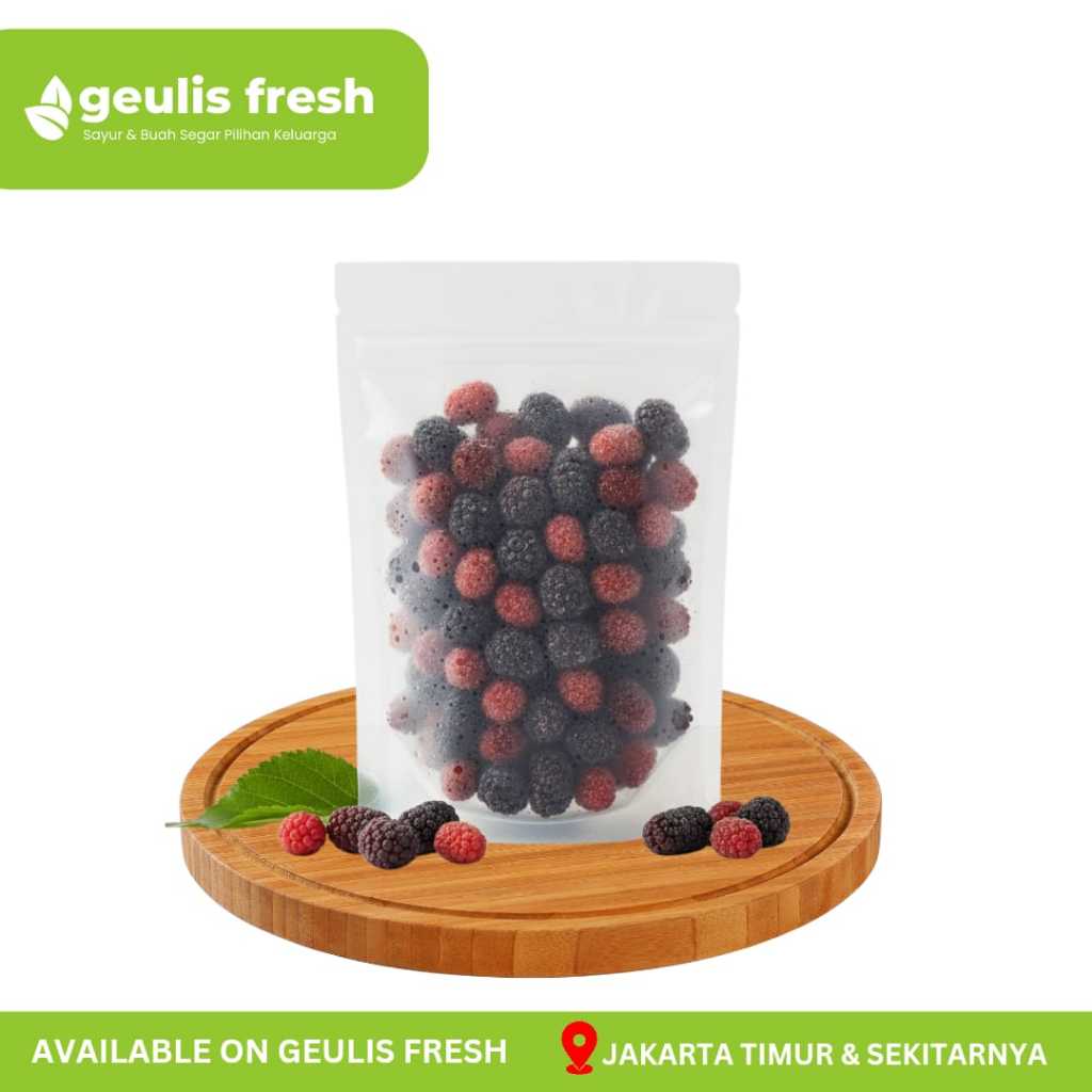 Blackberry/Mulberry Frozen 1kg | Buah Sayur Segar Jakarta Timur Geulis Fresh