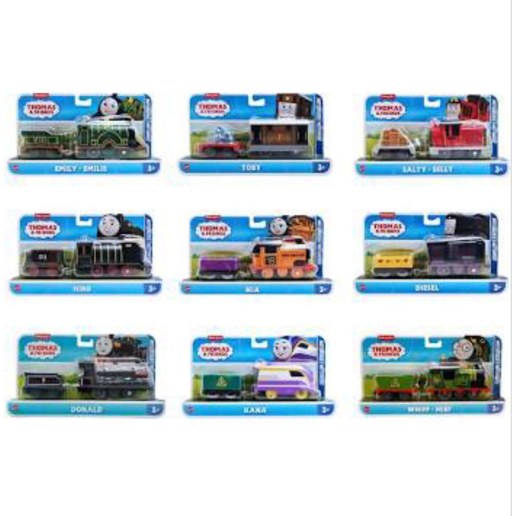 Thomas and Friends Motorized Engine Original – Mainan Kereta Api Baterai Pilihan Karakter
