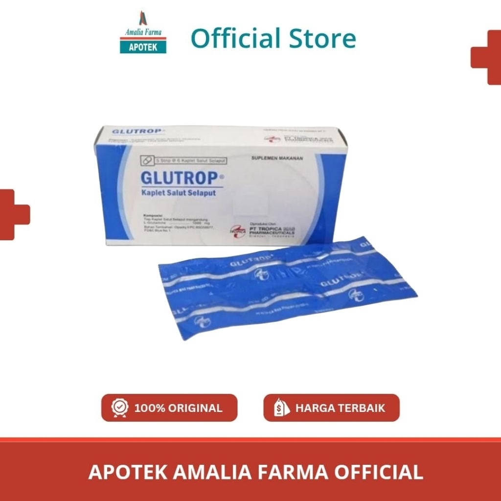 Glutrop 100 Mg Strip 6 Kaplet