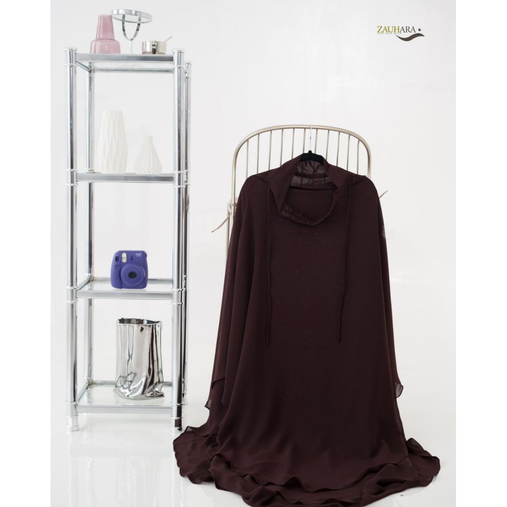 FK INSTANT DOUBLE LAYER ZAUHARA BAHAN CHIFFON HARIER