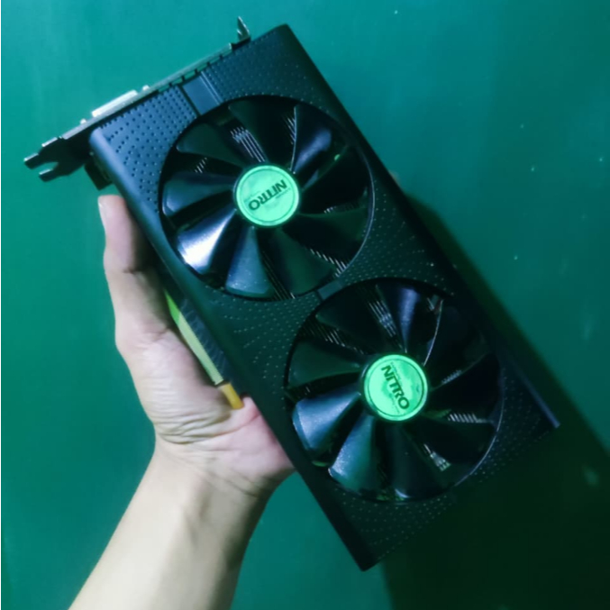 VGA RX 570 4GB Nitro Sapphire Pulse - Minus Mati No Display