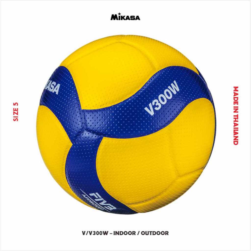 MIKASA Bola Volly Mikasa V300W ORIGINAL thailand