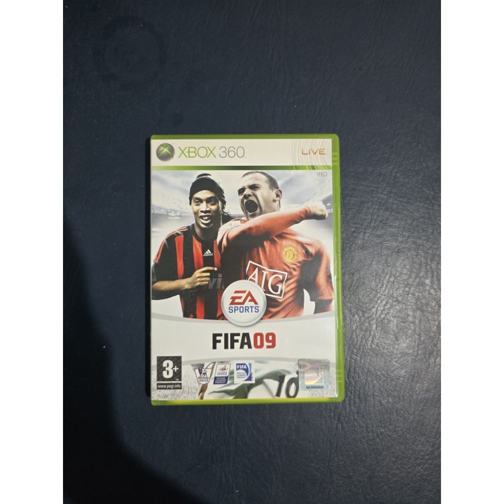 BD Kaset Game XBOX 360 FIFA 09 2009 Ori Original