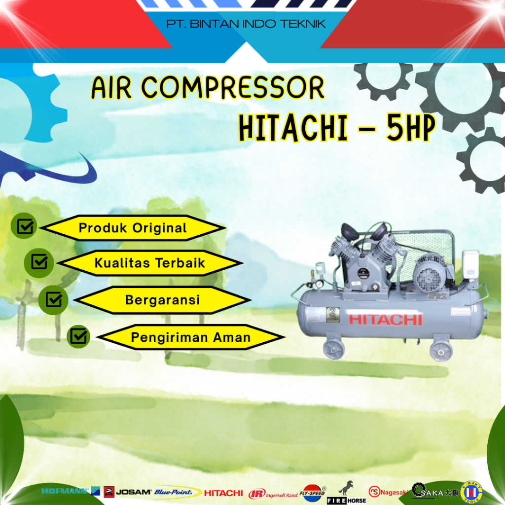 Hitachi Air Compressor – 5HP