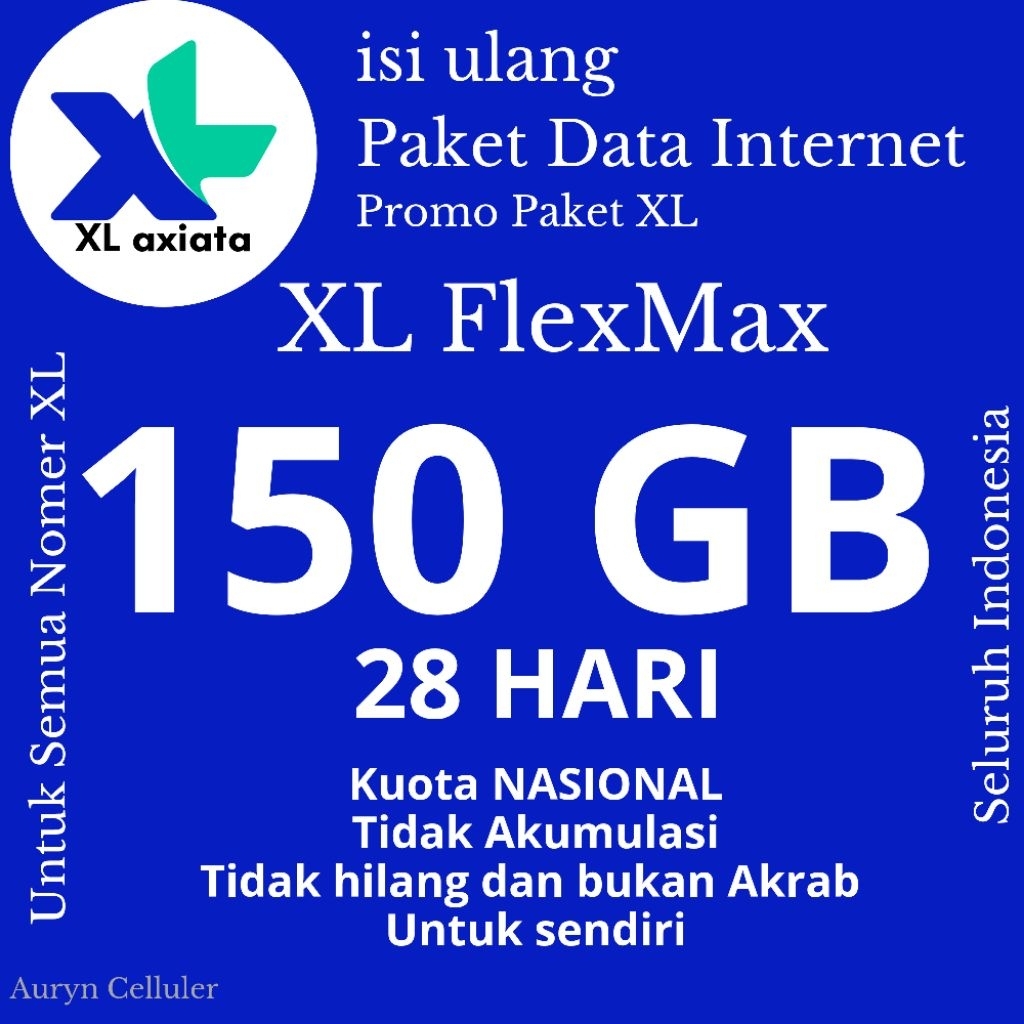 XL 150 Gb PAKET INTERNET/ KUOTA