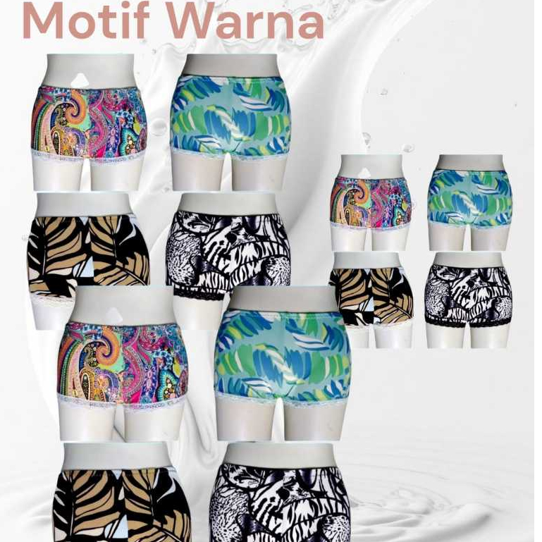 6pcs//celana dalam wanita/ CD wanita/dalaman wanita dewasa bahan Jersey//CD jumbo