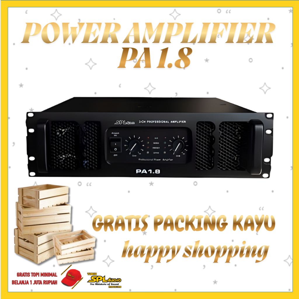 SPL Audio Power Amplifier Series PA 1.8