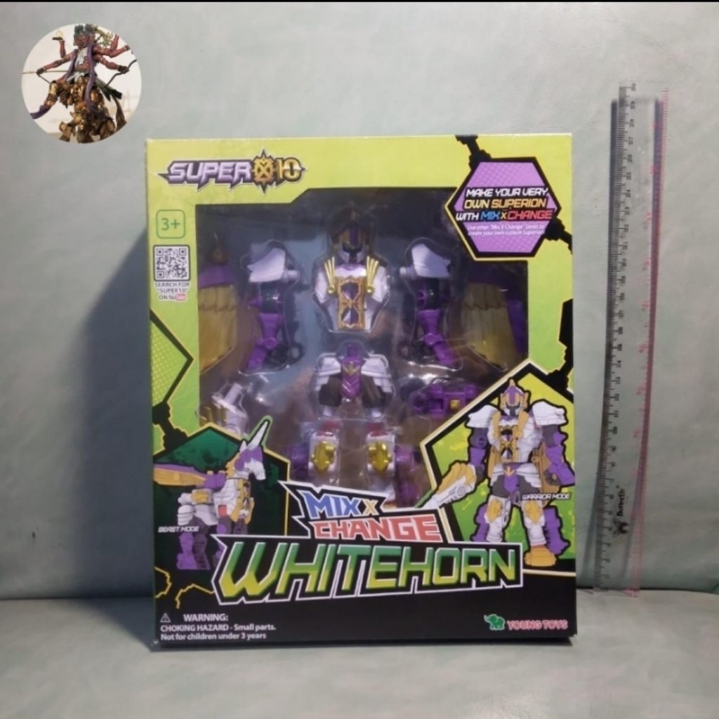Young Toys Super10 Mix Change White Horn