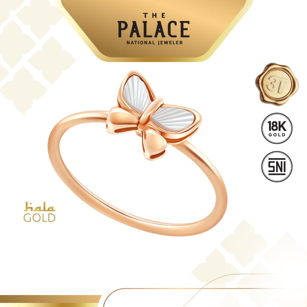 Hala Gold Pearla Ring Collection / cincin wanita