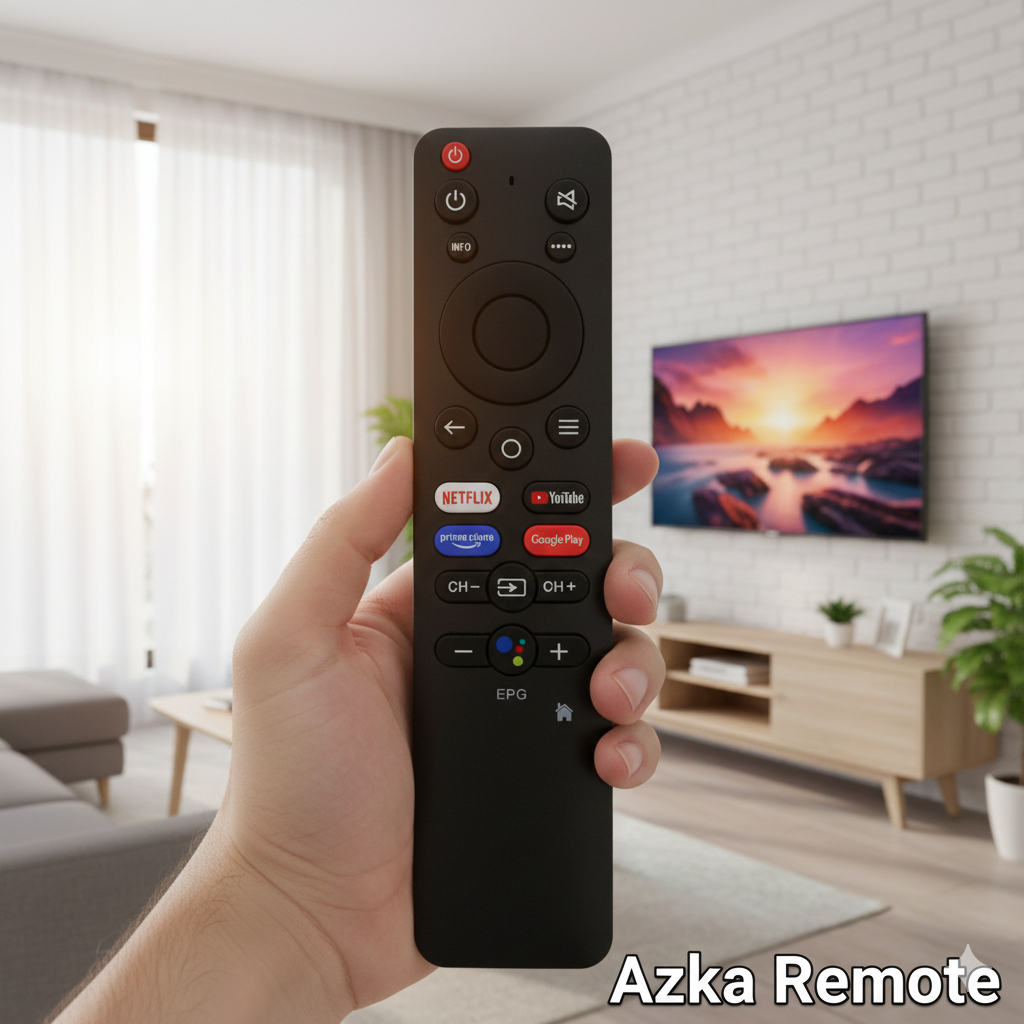 REMOTE REMOT SMART TV LED REALME ANDROID STICK ORIGINAL TR
