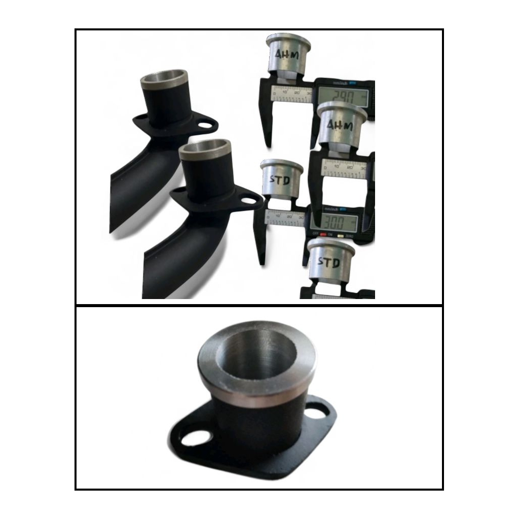 Flange booster Fizr Packing Knalpot Fizr Force Knalpot Standar AHM