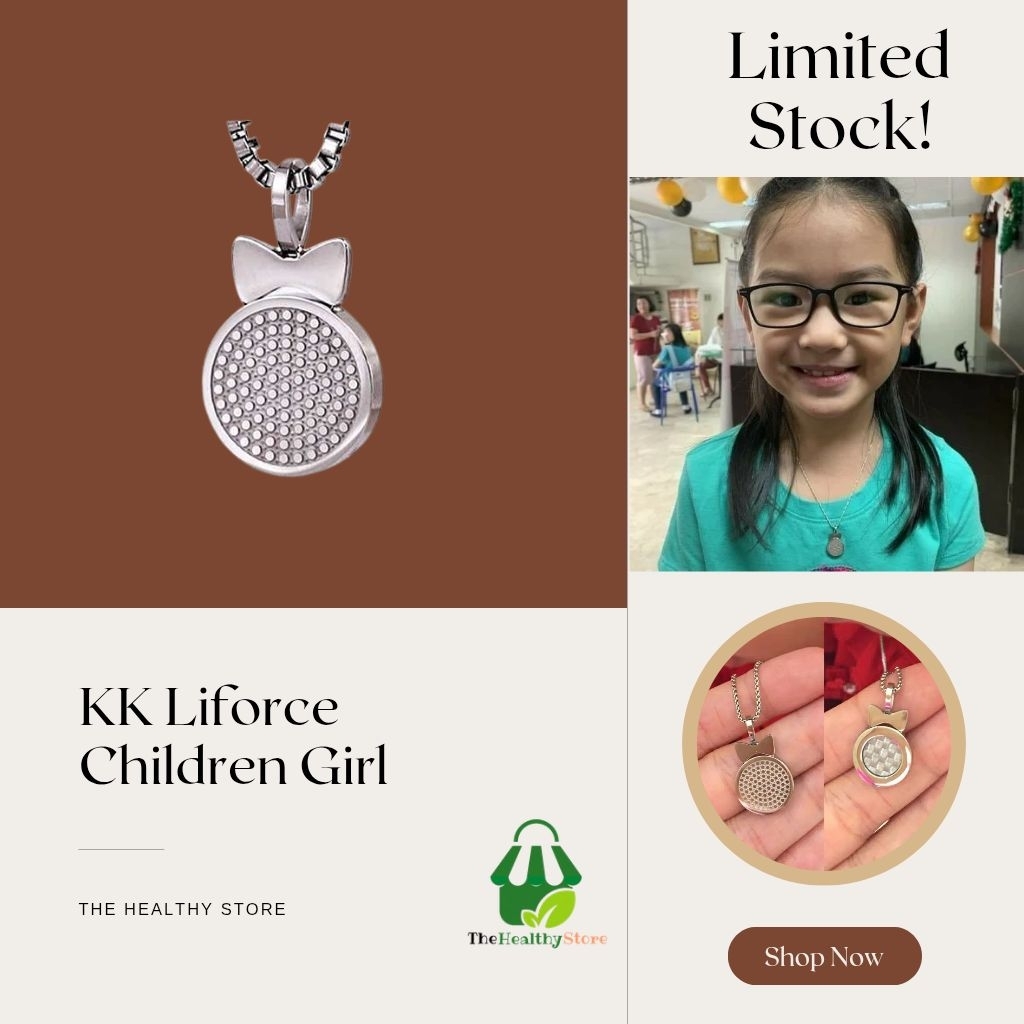 KK Liforce Kalung Kesehatan Anak Children Girl – Anti Radiasi, Energi Skalar Original USA