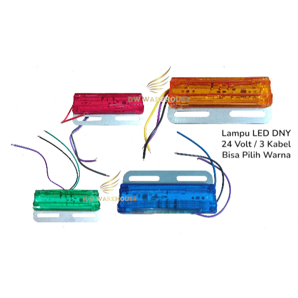 Lampu LED Mobil Bak Aksesoris Truk 24Volt DNY 191